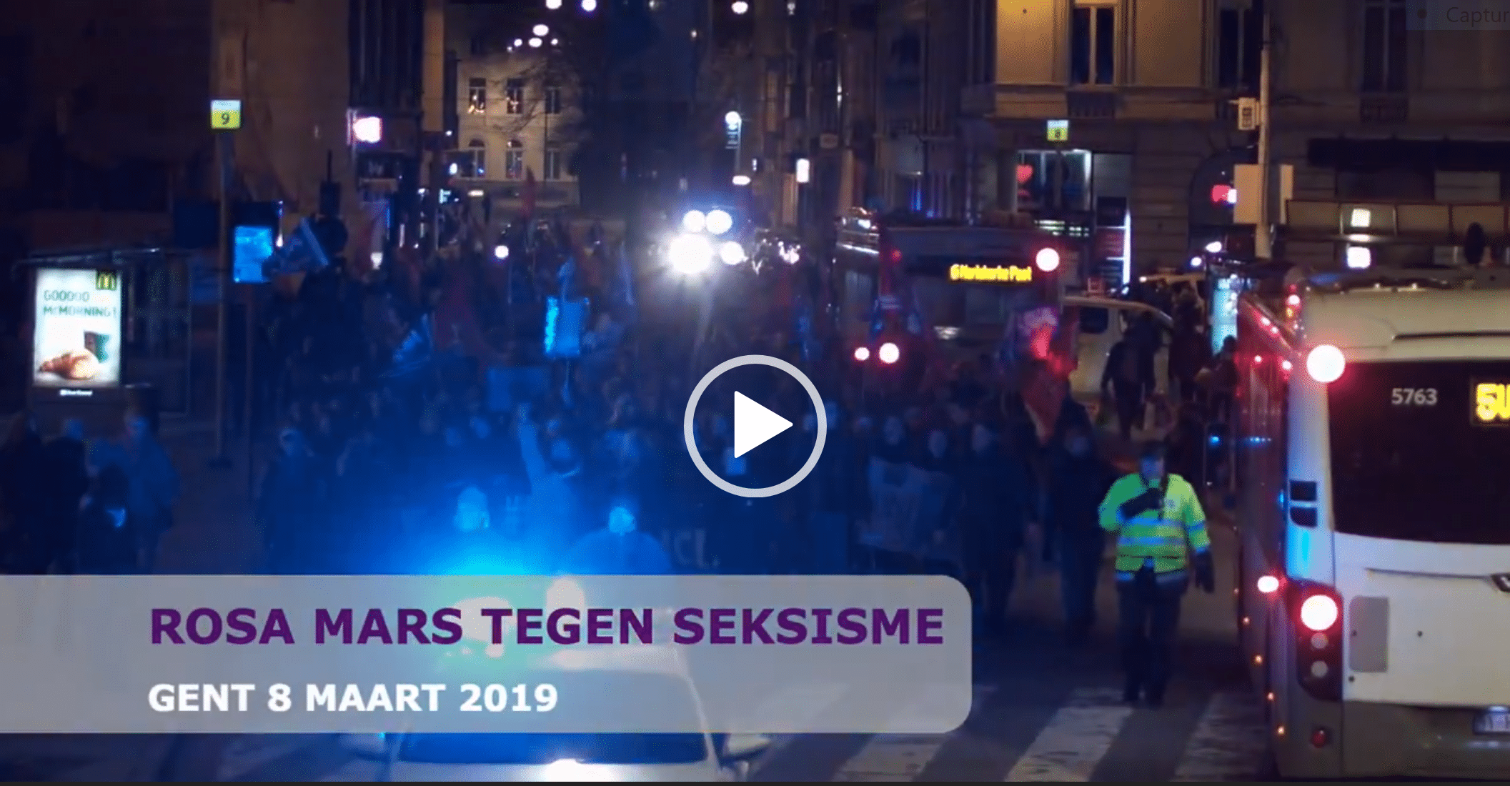 8 mars/Gand – Une campagne intensive pour une manifestation combative !