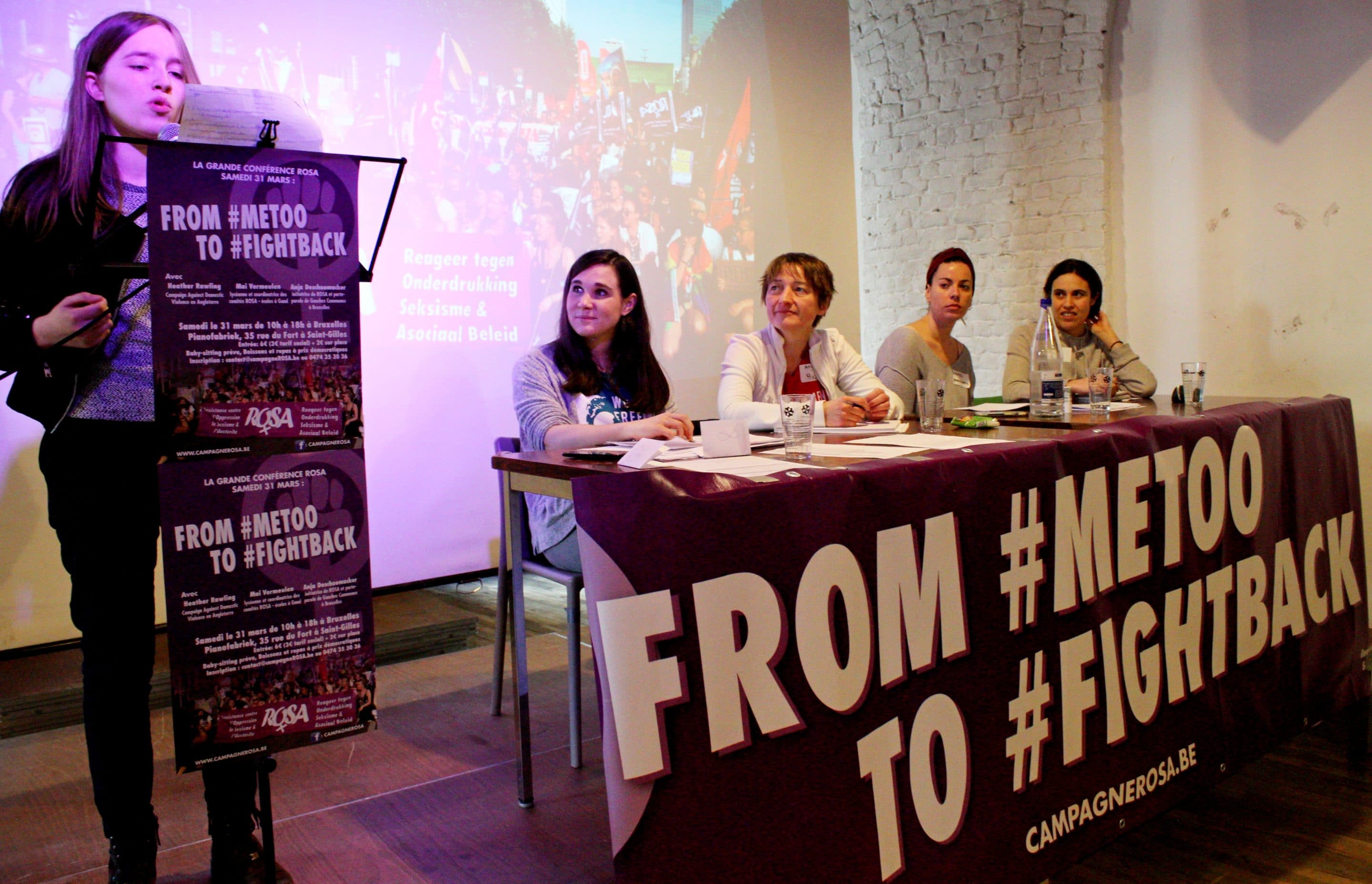 31 mars – Conférence ROSA : From MeToo to FightBack !