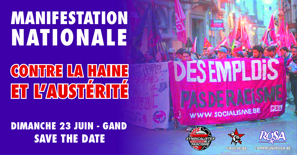 Marche contre la haine et la politique antisociale !