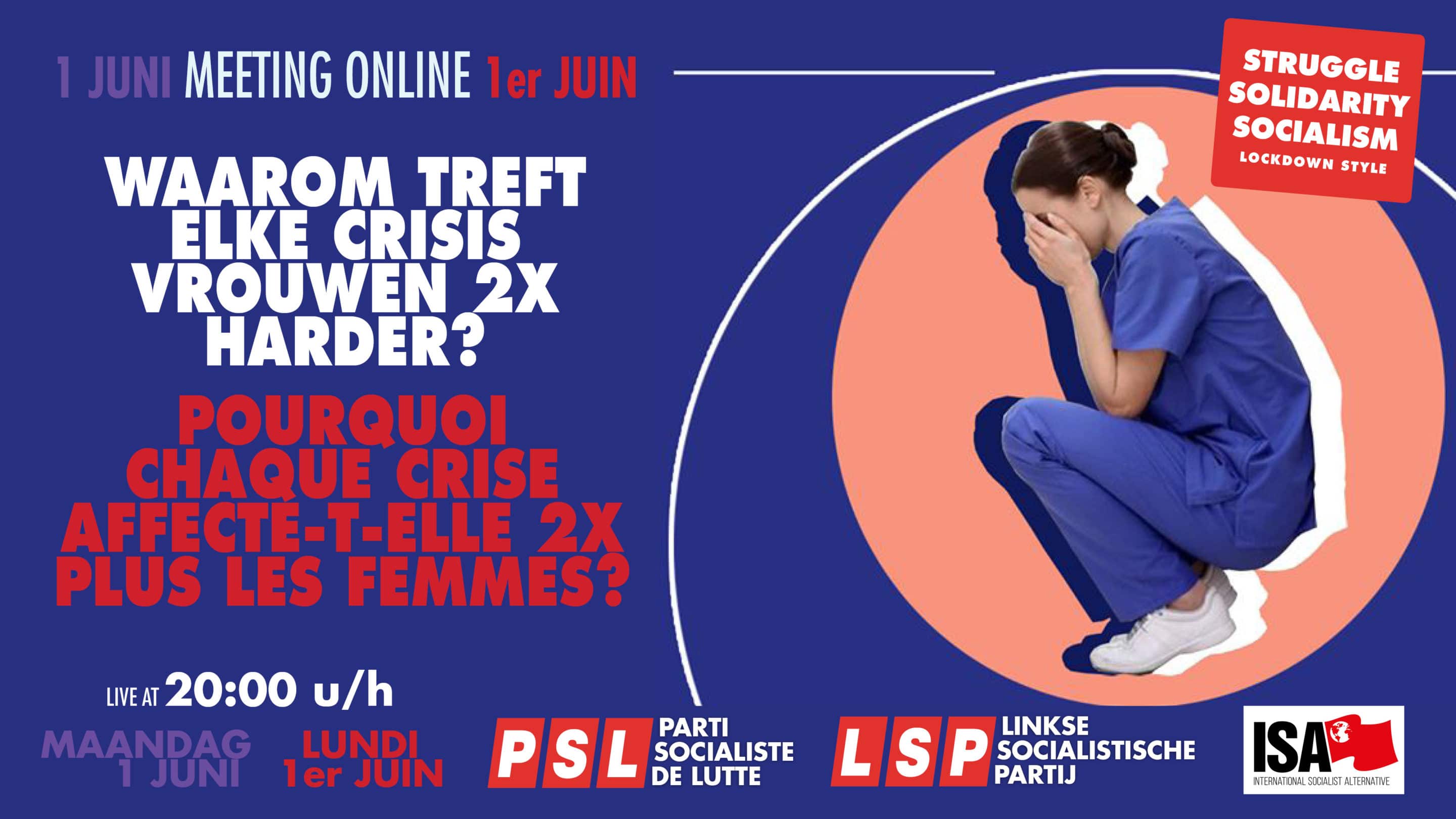 [Meeting online] PSL. Pourquoi chaque crise affecte-t-elle deux fois plus les femmes ?