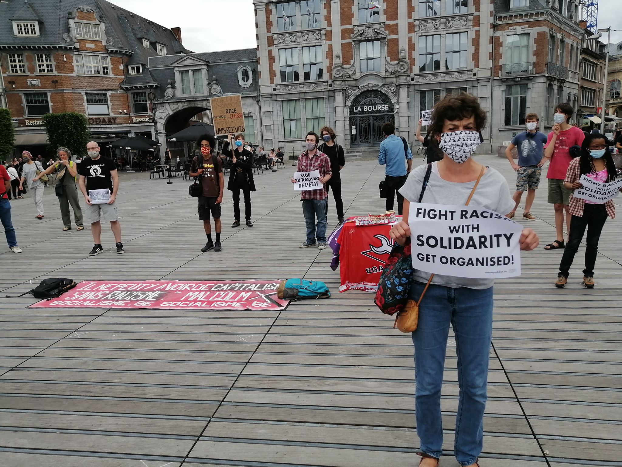 [Action] Namur. Combattons le racisme par la solidarité ! #BlackLivesMatter