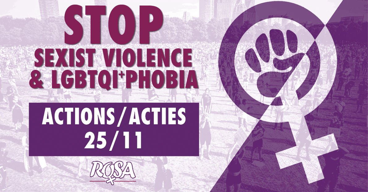 25 Novembre 2020: construisez votre propre action contre les violences sexistes et LGBTQI+phobes