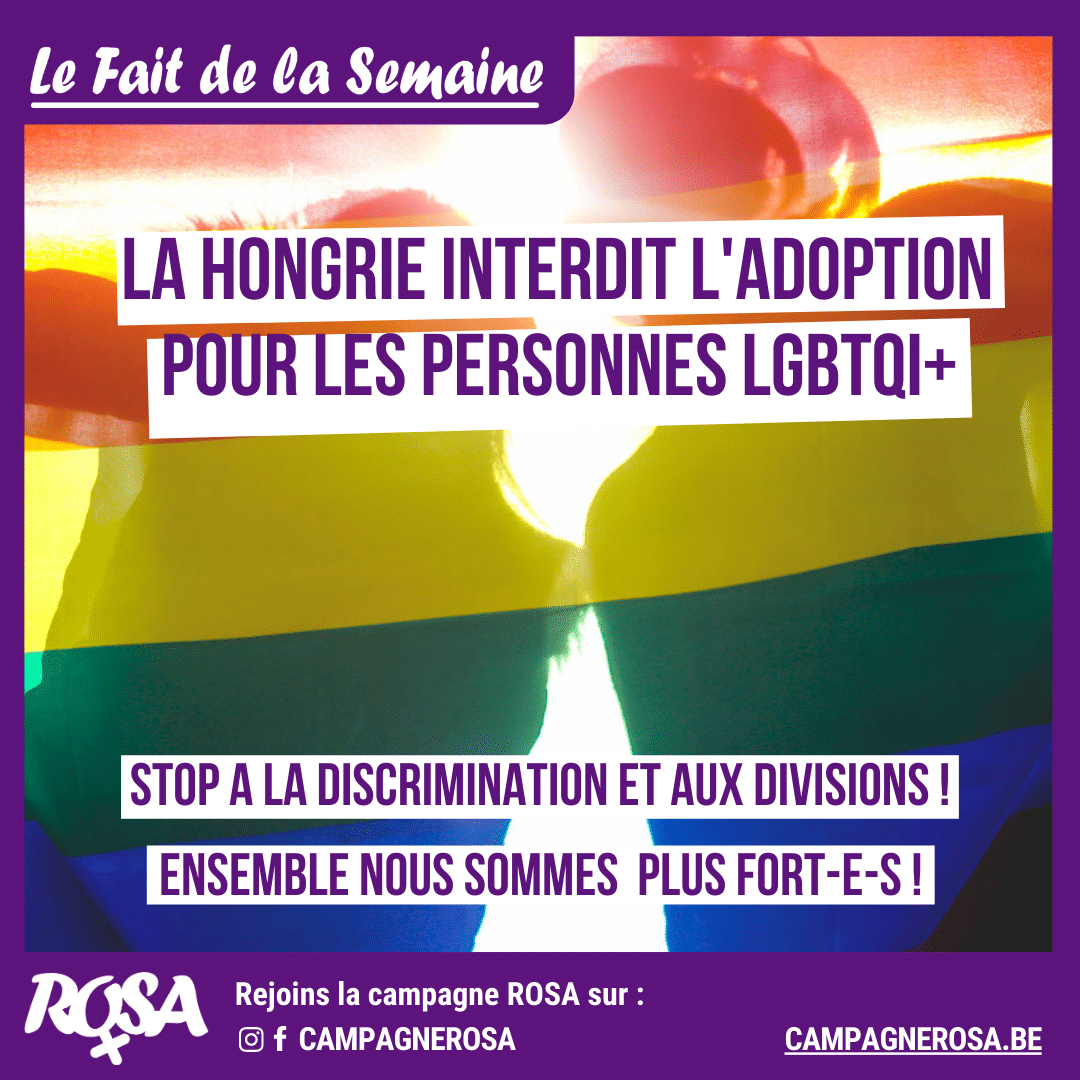 Hongrie. Adoption de nouvelles mesures anti-LGBTQI+