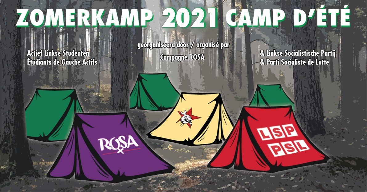 Camp d&rsquo;été 2021. Participe avec ROSA à notre camp d&rsquo;été anticapitaliste !